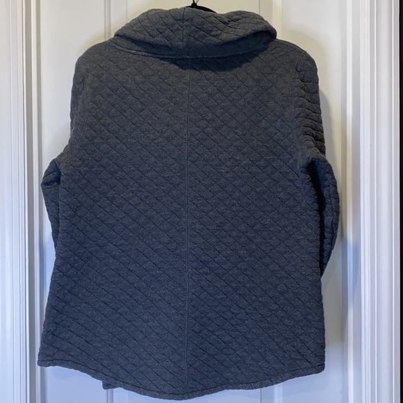 Orvis Quilted Cowl Pullover Sweatshirt With Front Pocket size M - Picture 4 of 4